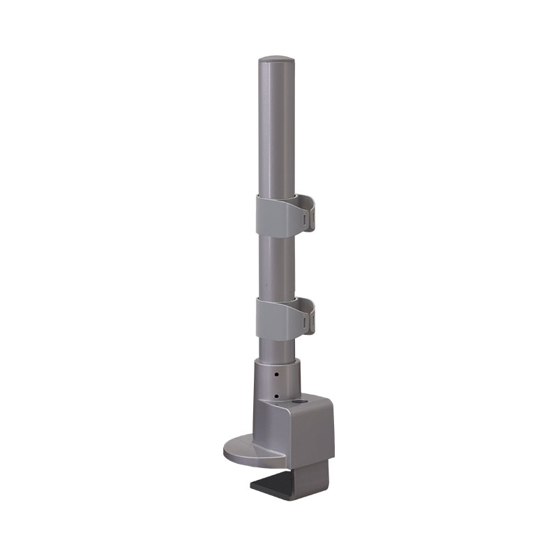 14″ Pole Base with C-Clamp & Grommet