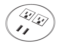 LOS-3-USB-Grommet LOS-3-USB-Grommet
