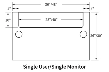 single-electric-dims worksurface-dims