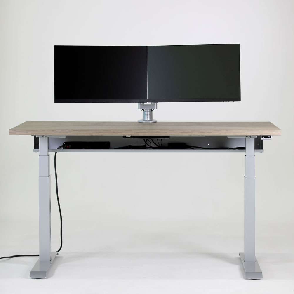 Under-Desk Mesh Cable Management