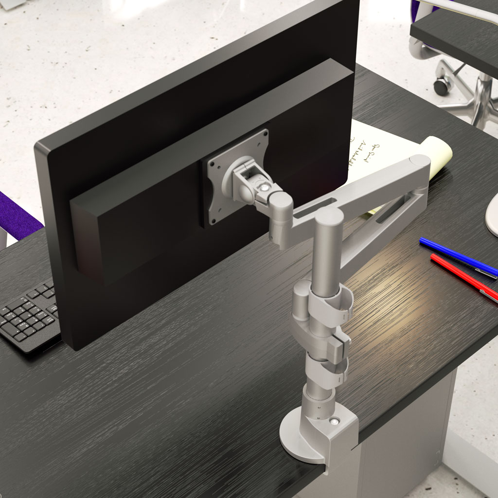 Conform Single Static Monitor Arm Workrite Ergonomics