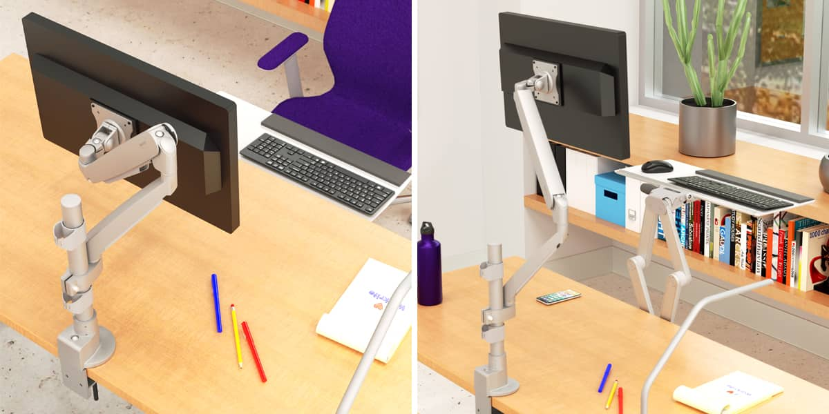 Solace Desktop - Standing Desk Converter - Workrite Ergonomics