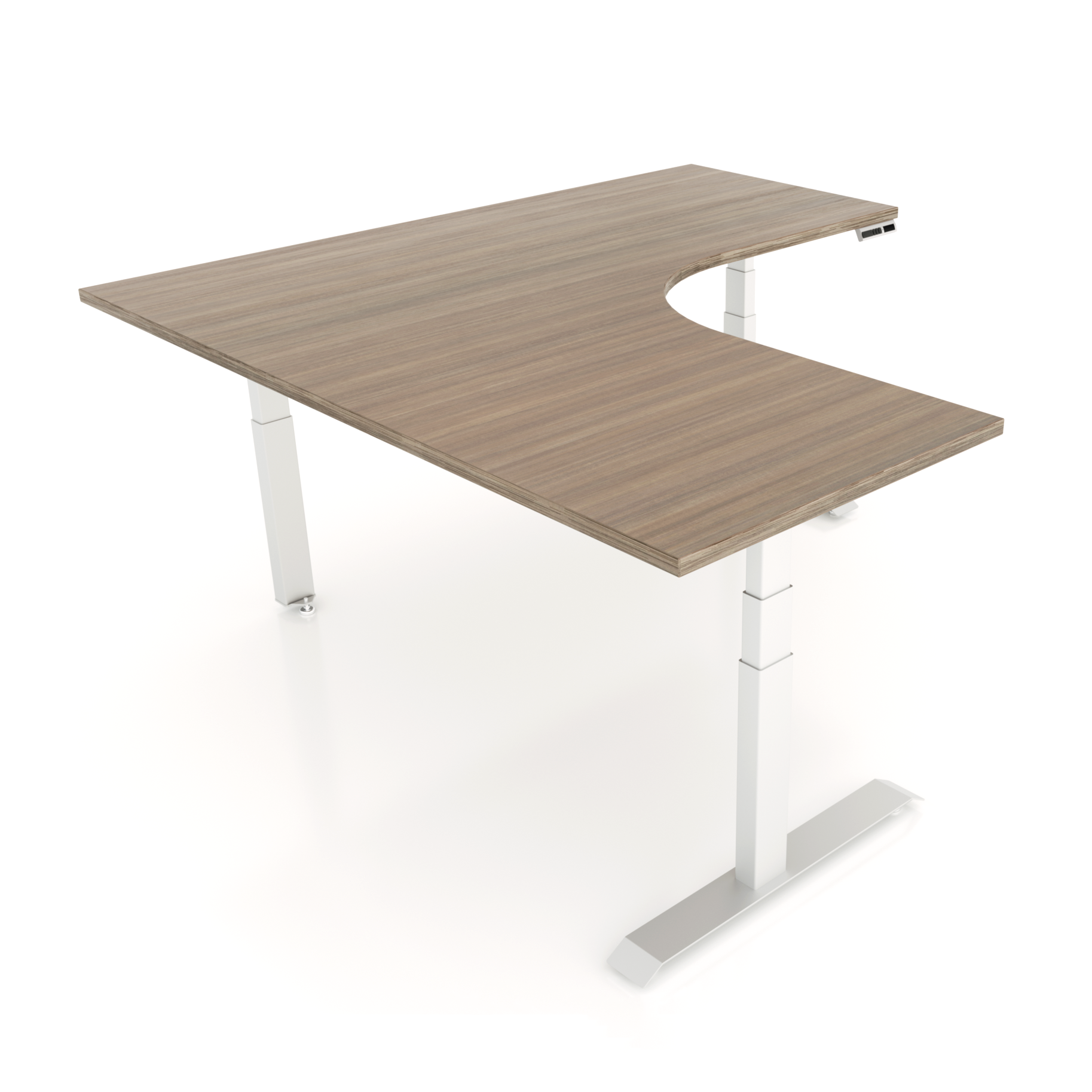 Minimalist Best Electric Standing Desk Under 300 with RGB