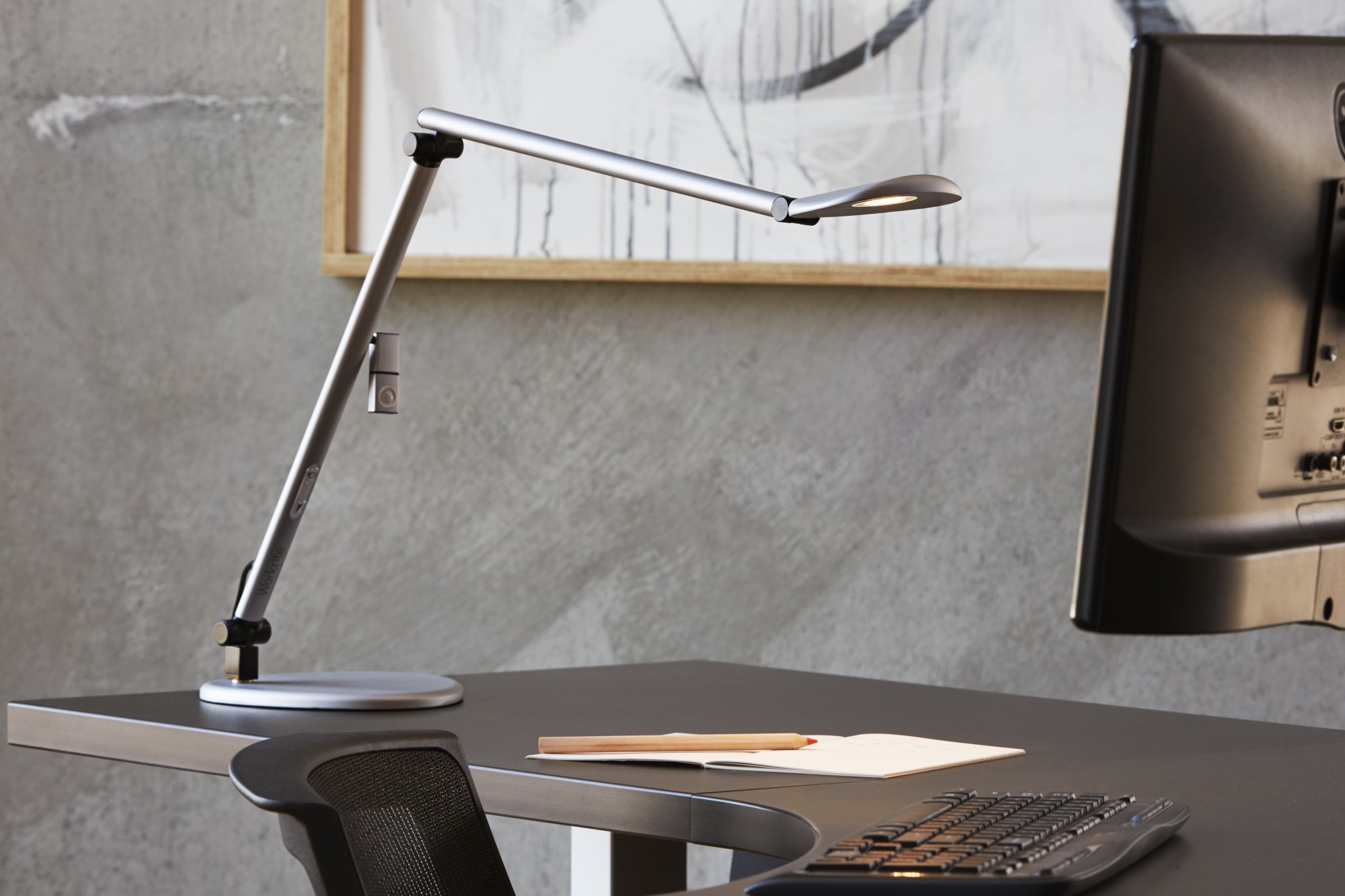 Task Lights Desktop and Lights Workrite Ergonomics