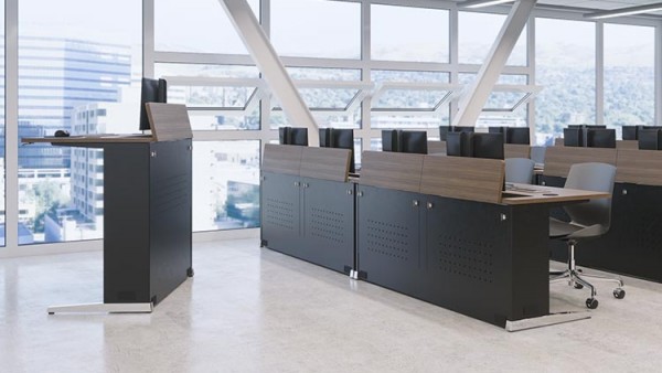 Line of Sight Computer Desks - Workrite Ergonomics