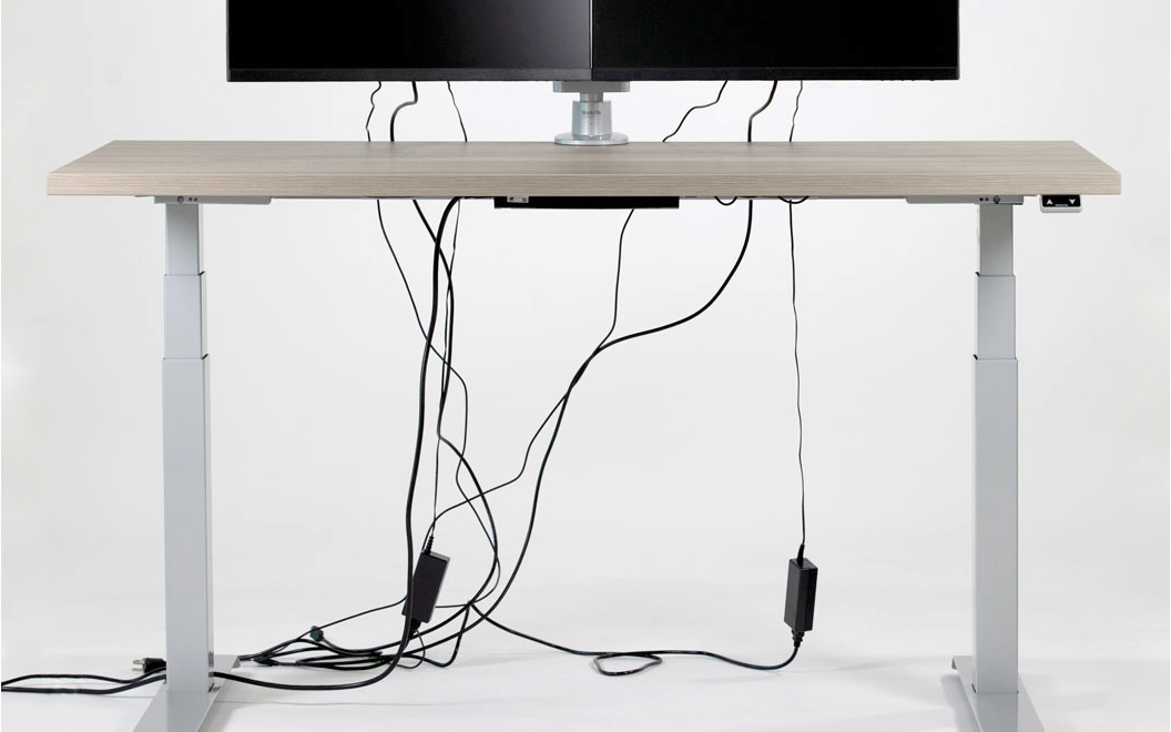 Power Cable Management Accessories, How To Mount Cables Under Desk
