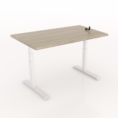 Sierra HXL Crank Manual Sit Stand Desk - Workrite Ergonomics