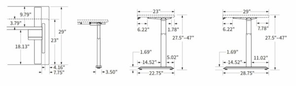 Fundamentals EX & LX Electric Sit Stand Desk - Workrite Ergonomics