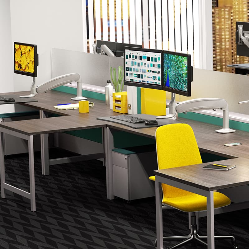 Workrite Ergonomics Innovative, Standing Desk Storage Accessories Interior Design
